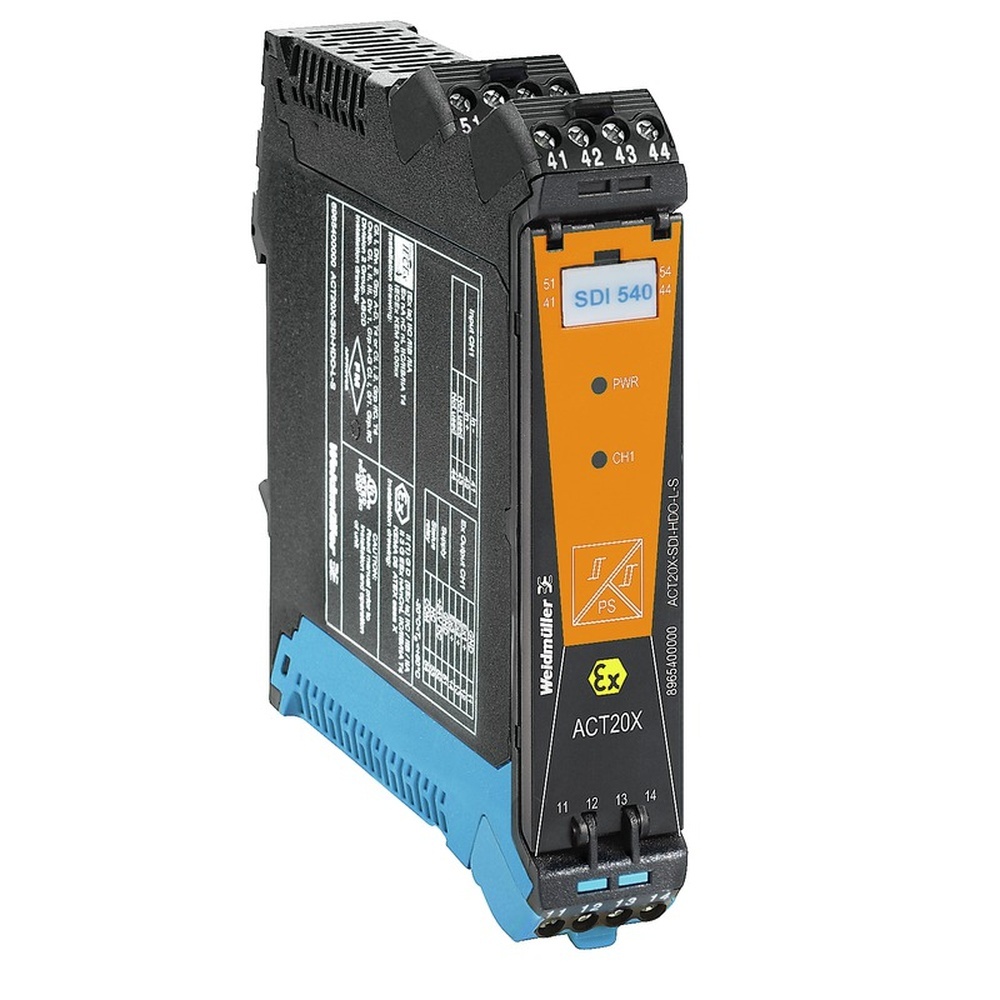 Weidmüller Signalwandler Trenner 8965400000 Typ ACT20X-SDI-HDO-L-S