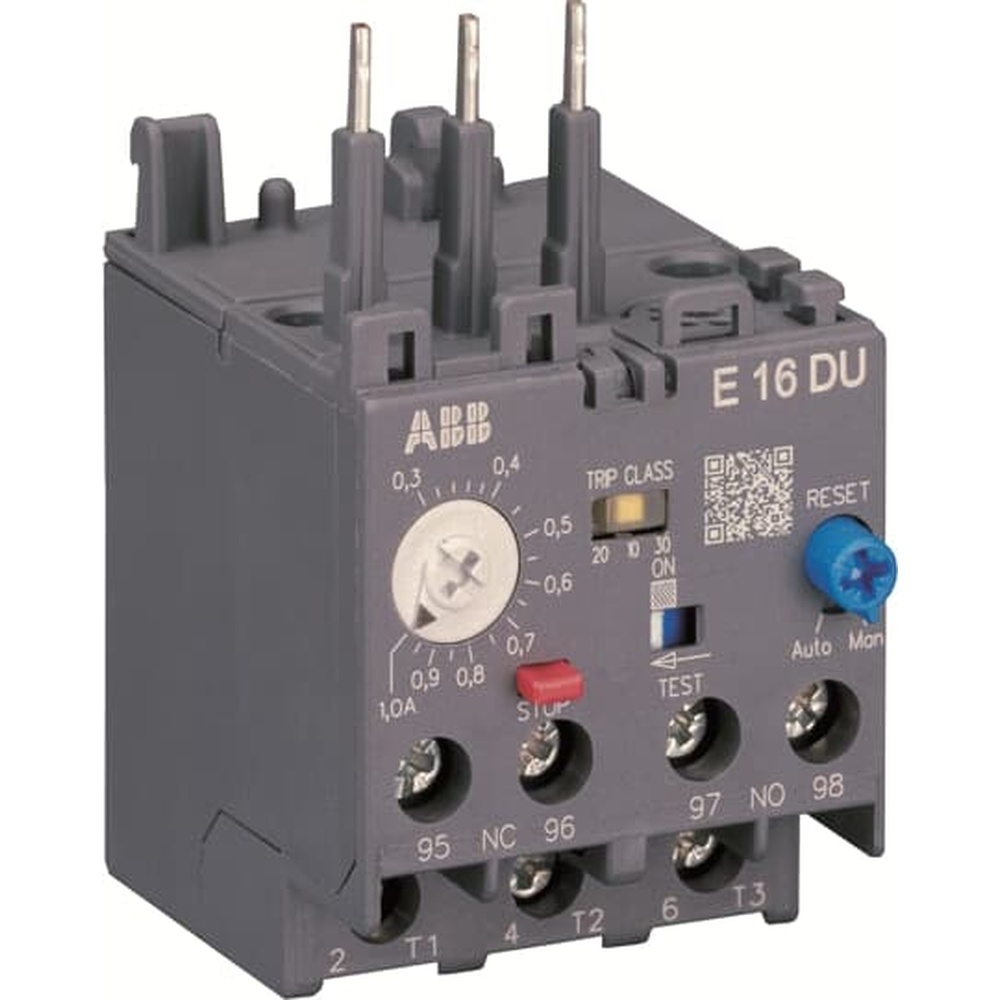 ABB Elektronisches Überlastrelais 1SAX111001R1104 Typ E16DU-6.3