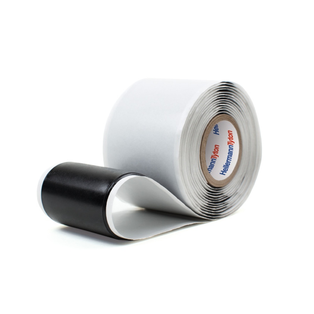 Hellermann Kautschuk Band 711-00307 Typ HTAPE-POWER660-RM EPR/IIR BK 3