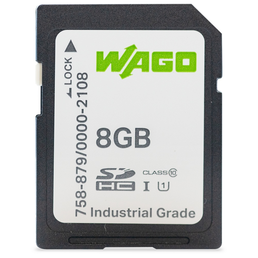 Wago Speicherkarte SD 758-879/000-2108