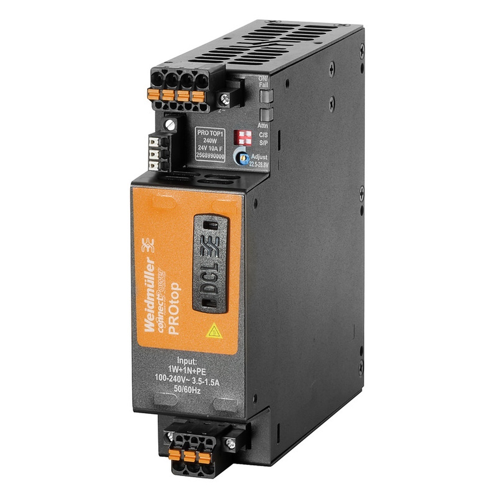 Weidmüller Gleichstromversorgung 2568990000 Typ PRO TOP1 240W 24V 10A F