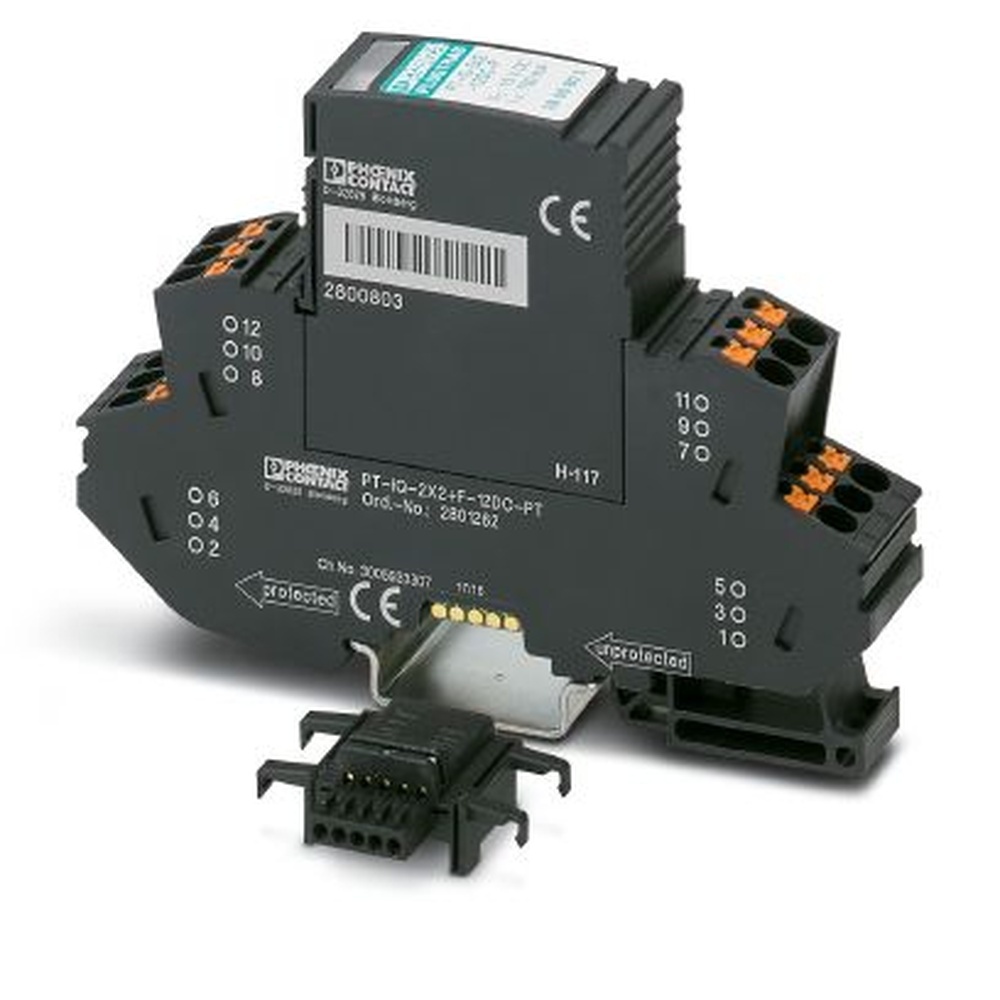 Phoenix Contact Überspannungsschutzgerät 2801262 Typ PT-IQ-2X2+F-12DC-PT