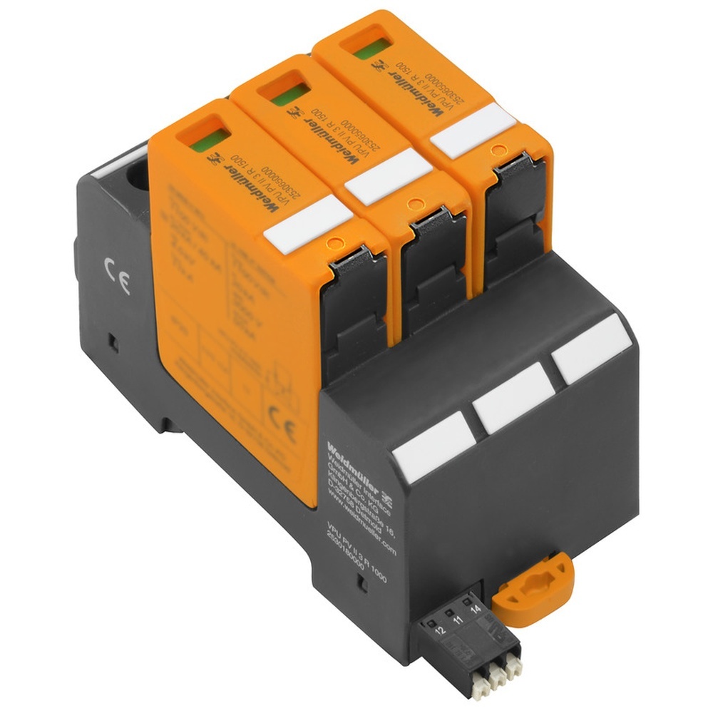Weidmüller Überspannungsableiter 2530650000 Typ VPU PV II 3 R 1500
