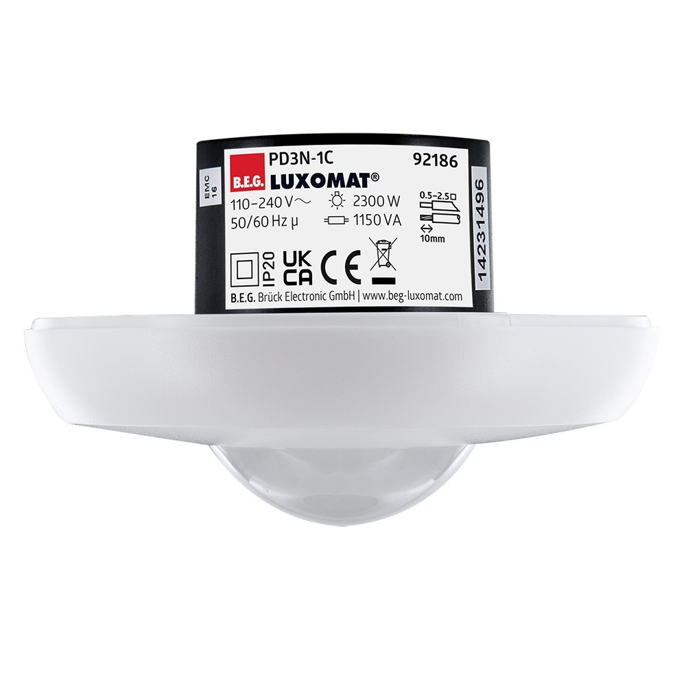 B.E.G. Brück Bewegungsmelder 92186 Typ PD3N-1C-UP