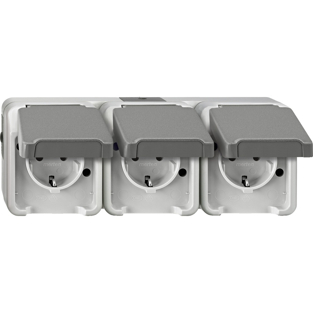 Merten Dreifach Steckdose MEG2391-8029