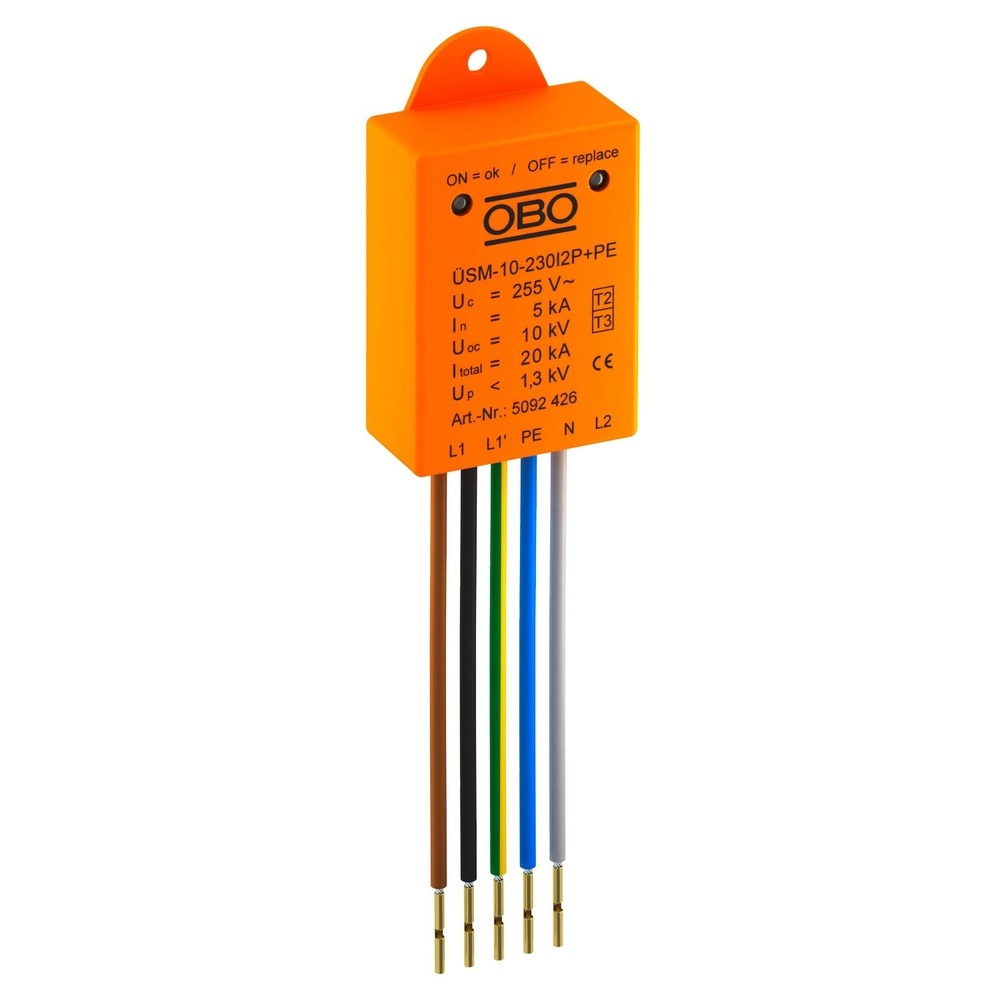 OBO Bettermann Überspannungsschutzmodul 5092426 Typ ÜSM-10-230I2P+PE