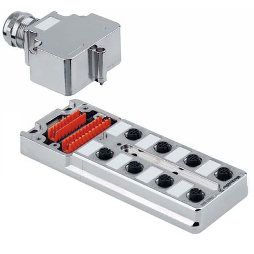 Weidmüller Passiver Sensor Aktor Verteiler 1783510000 Typ SAI-8-MMS 5P M12