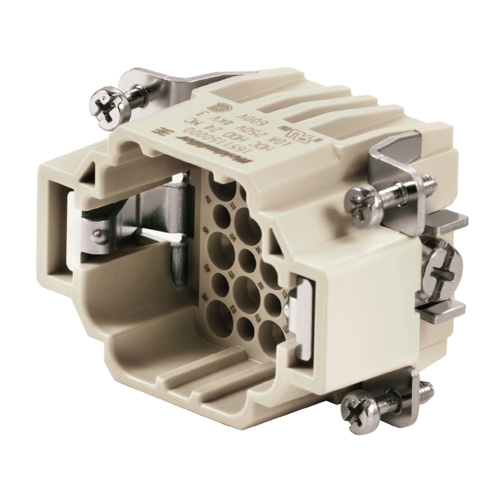 Weidmüller Einsatz 1651150000 Typ HDC HDD 24 MC