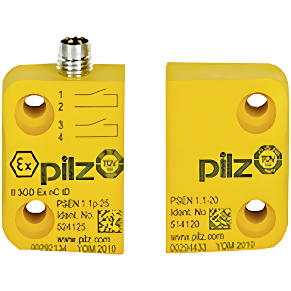 Pilz Magnetischer Sicherheitsschalter 504225 Typ PSEN 1.1p-25/PSEN 1.1-20/8mm/ATEX/ix1