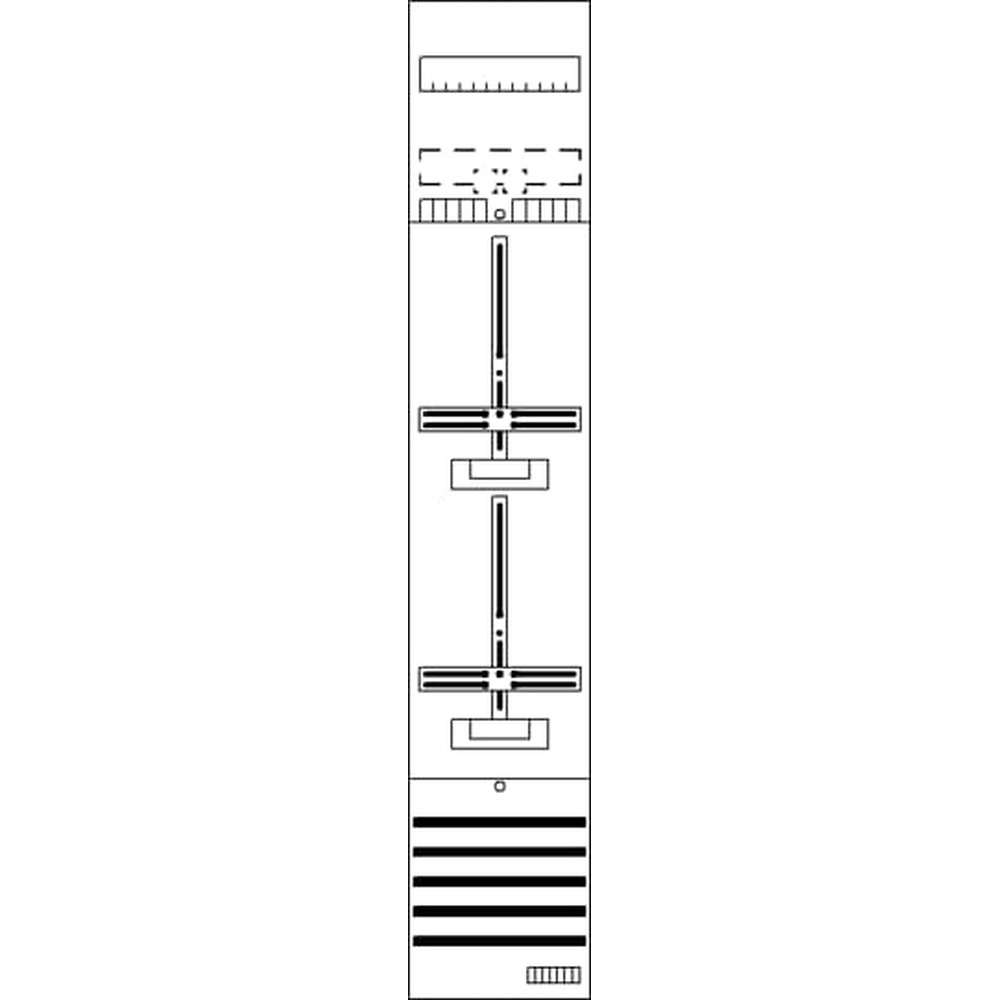 Striebel & John Zählerkomplettfeld 2CPX054115R9999 Typ DF19G2