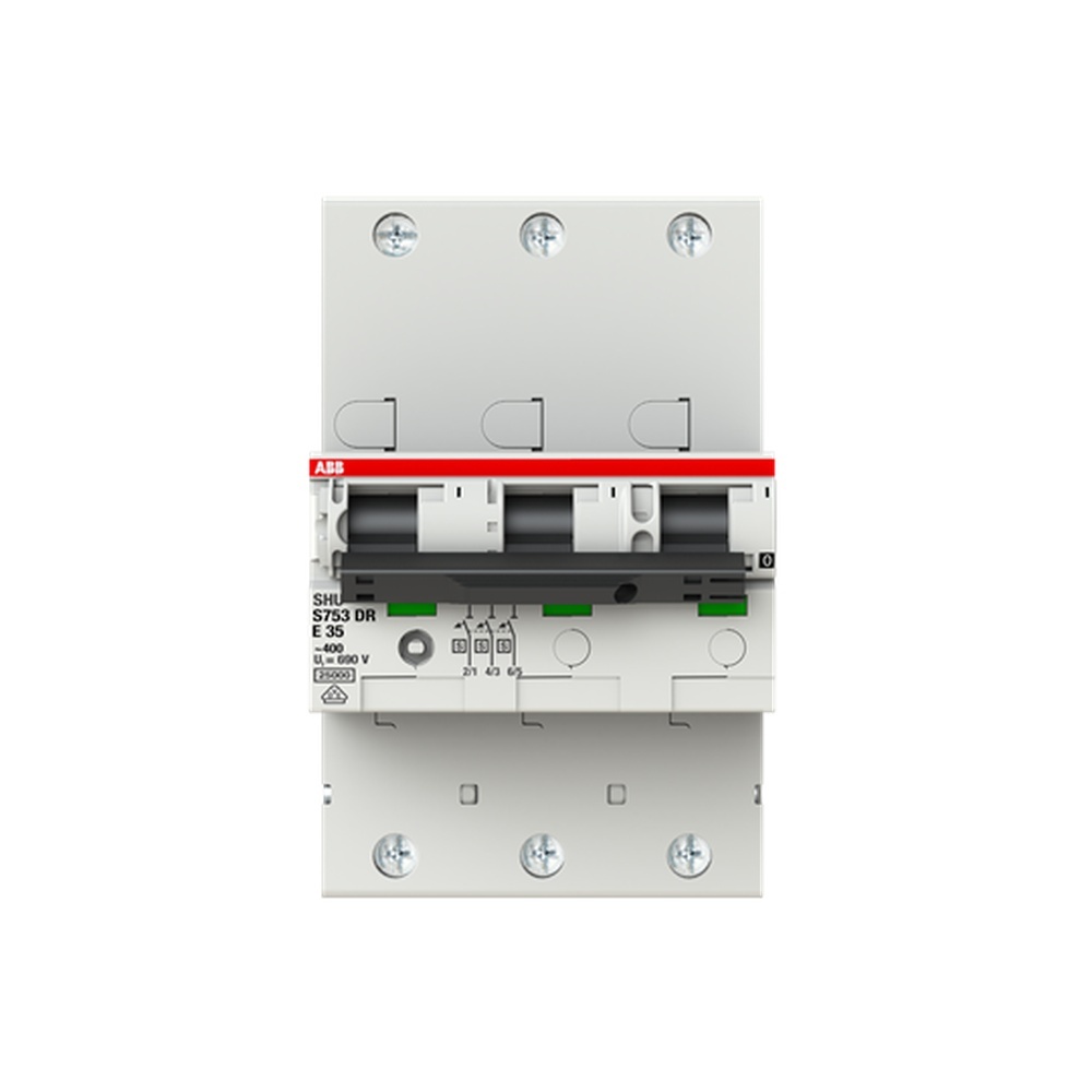 ABB Selektiver Hauptleitungsschutzschalter 2CDH783001R0352 Typ S753DR-E35