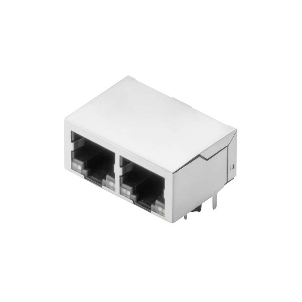 Weidmüller Leiterplattensteckverbinder 2485370000 Typ RJ45G1 R12D 3.2N4YG/YG RL