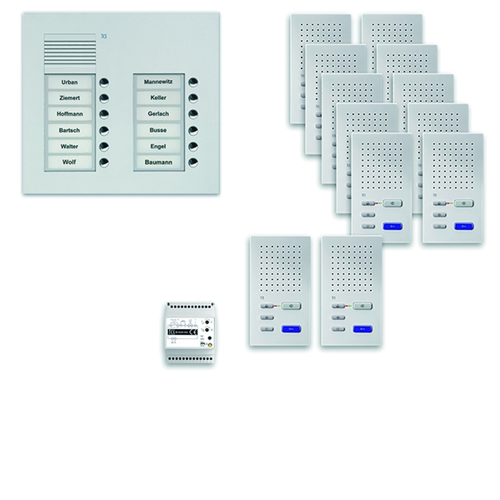 TCS Sprechanlage Vorkonfiguriertes Paket PPUF12/2-EN/02