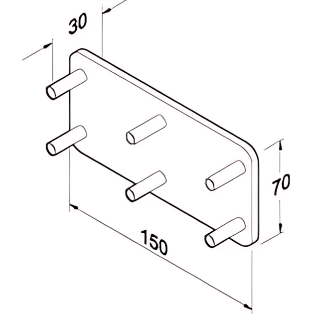 Assa Abloy Montage Gegenhalter 828-5--------44 Assa Abloy Montage Gegenhalter 828-5--------44