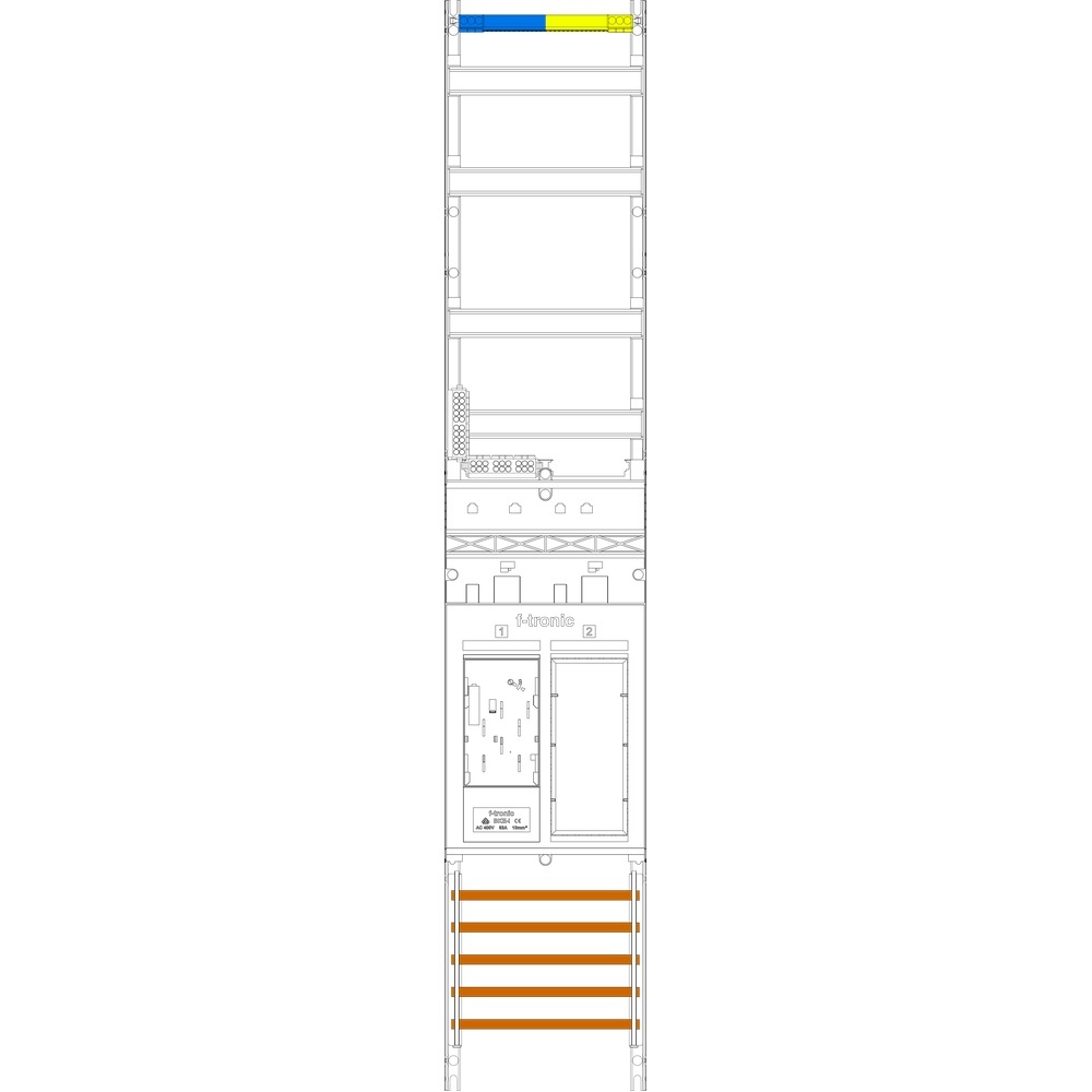 f-tronic Zählerfeld 7143000 Typ E43