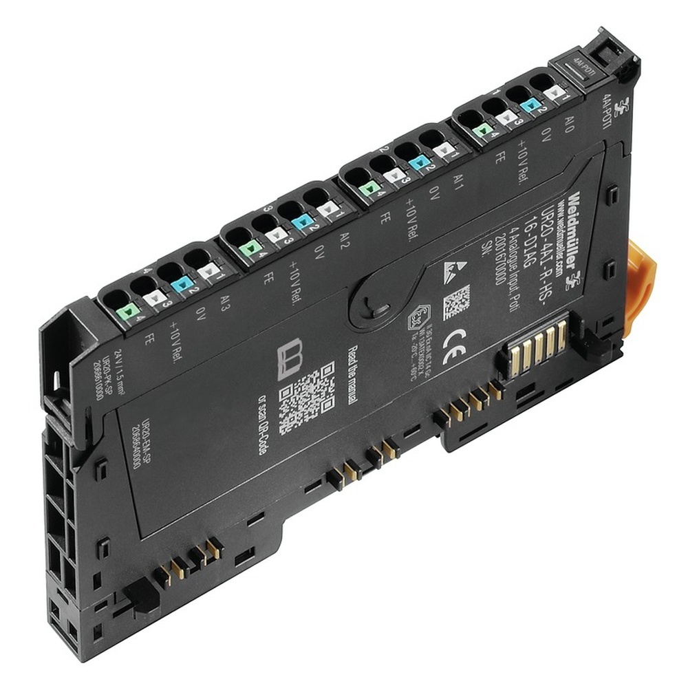 Weidmüller Remote IO Modul 2001670000 Typ UR20-4AI-R-HS-16-DIAG