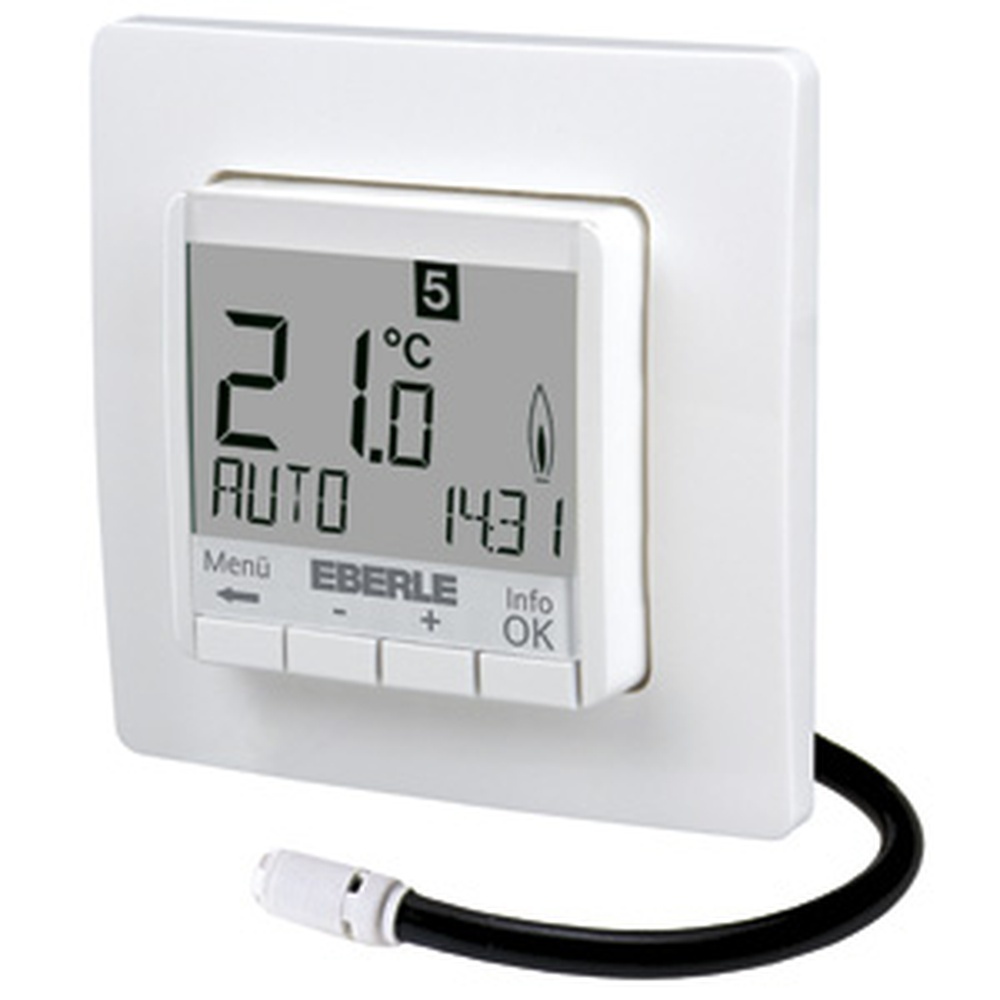 Eberle Uhrenthermostat FIT 3L / weiß Nr. 527813455100