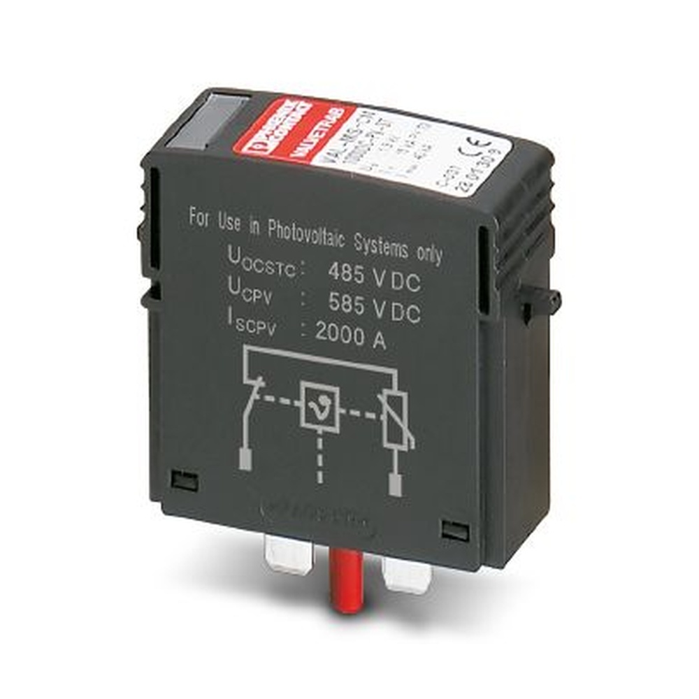 Phoenix Contact Überspannungsschutz Stecker Typ 2 1019121 Typ VAL-MS 1000DC-PV-ST/4