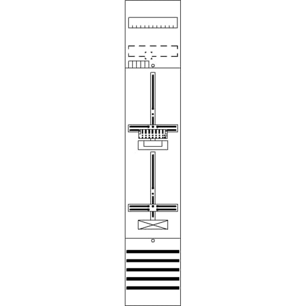 Striebel & John Zählerkomplettfeld 2CPX054095R9999 Typ DF19P11