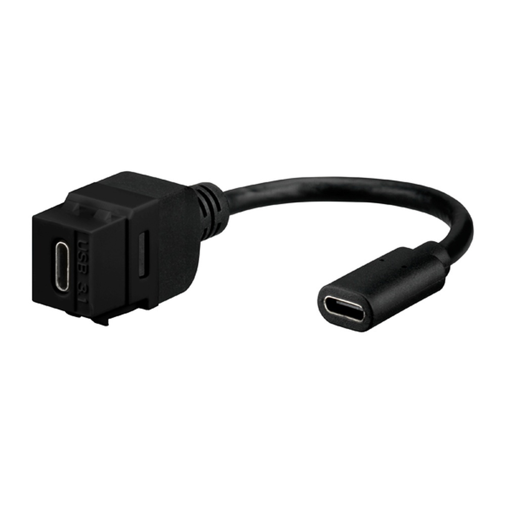 Rutenbeck USB 3.1 Keystone 17010668 Typ KMK-USB-C 3.1 KP sw