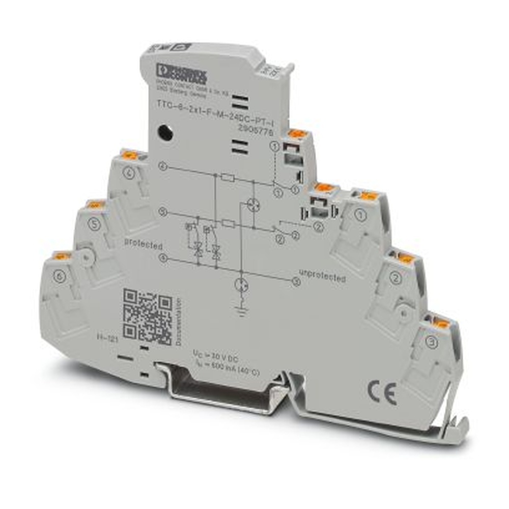 Phoenix Contact Überspannungsschutzgerät 2906776 Typ TTC-6-2X1-F-M-24DC-PT-I
