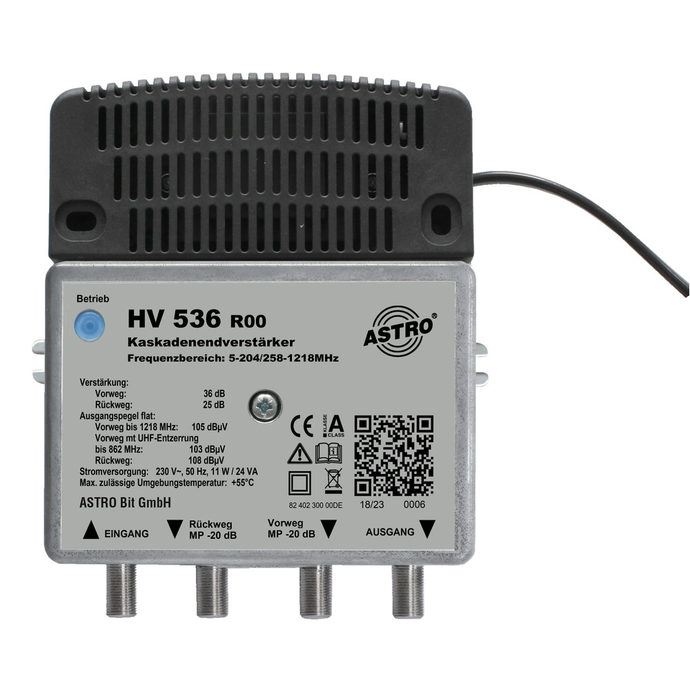 Astro Breitbandverstärker 00217296 Typ HV 536