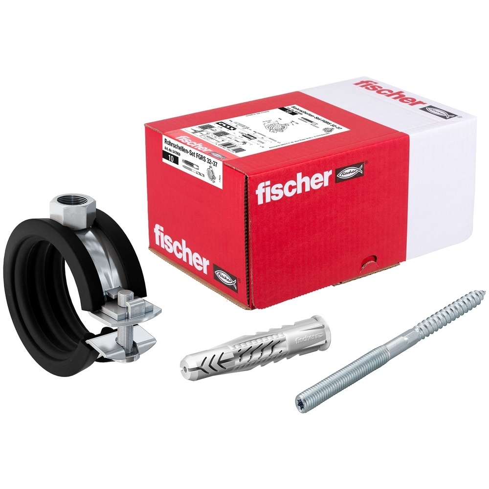 Fischer Rohrschellen Set 547059 Typ ROHRSCHELLEN-SET FGRS 32-37