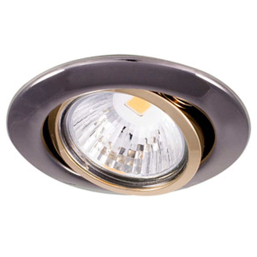 Nobile NV Einbauleuchte 1760000400 Typ D 3830 schwarz-chrom/IR gold