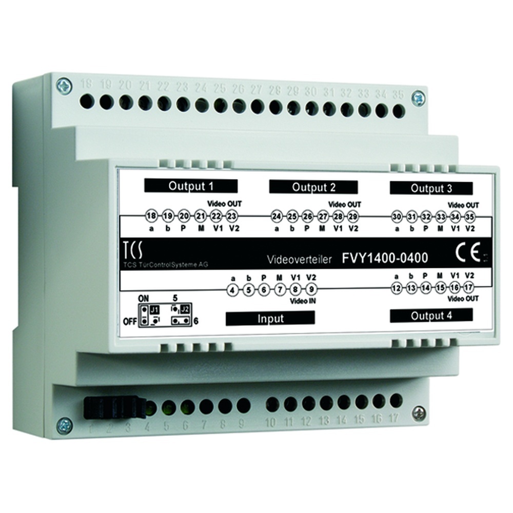 TCS Signalverteiler Viedeosignalvertieler FVY1400-0400 TCS Signalverteiler Viedeosignalvertieler FVY1400-0400