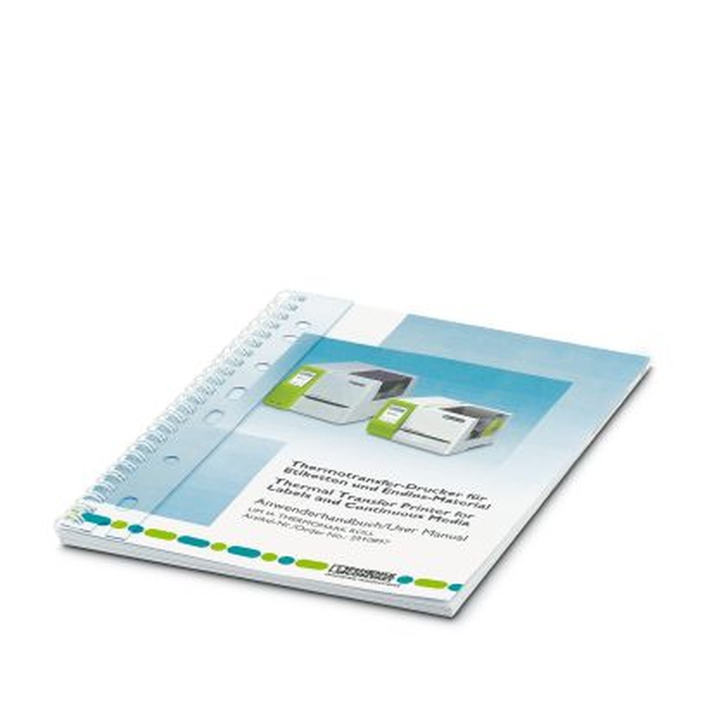 Phoenix Contact Handbuch 2910897 Typ UM IA THERMOMARK ROLL