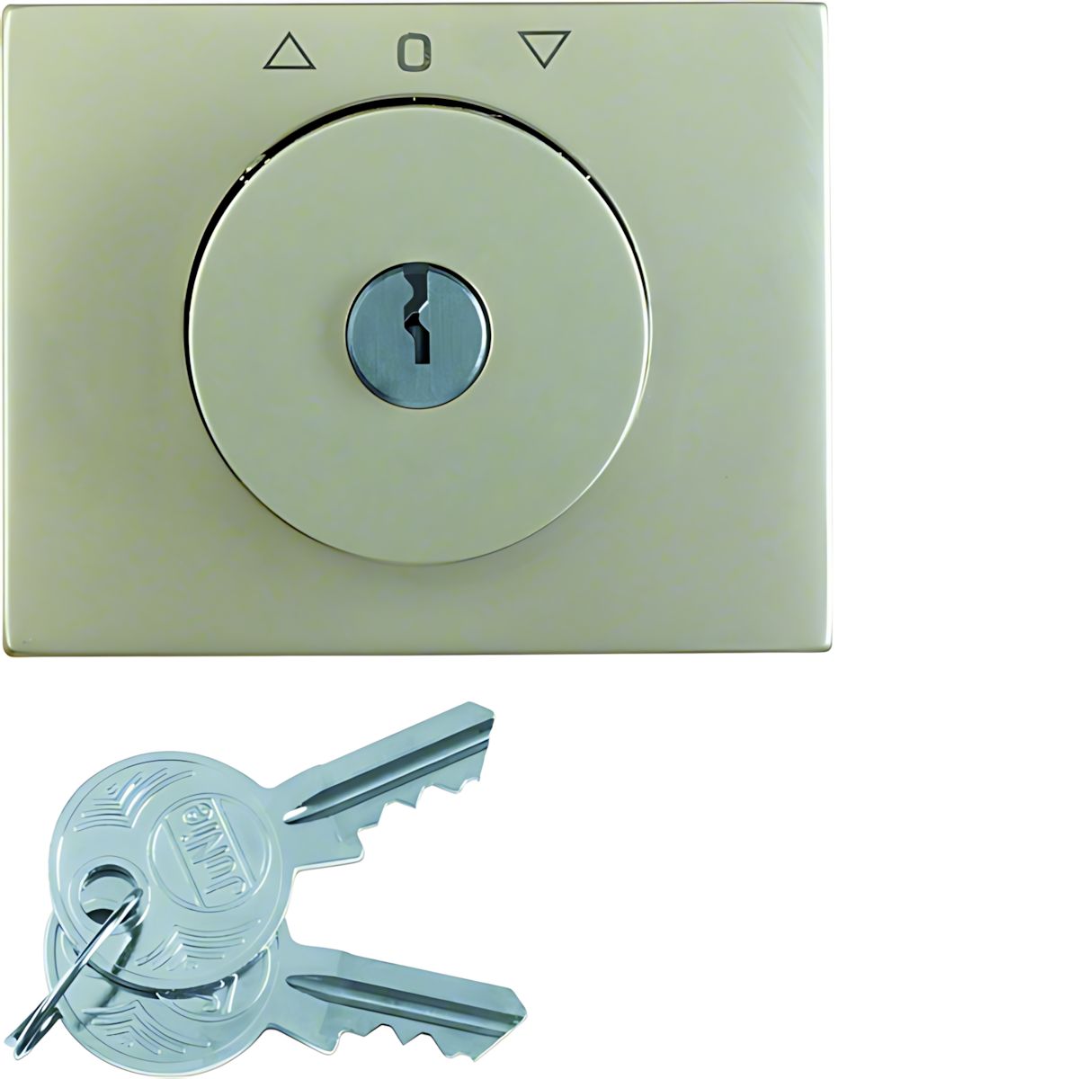 Berker Zentralstück m. Schloss 1079730400