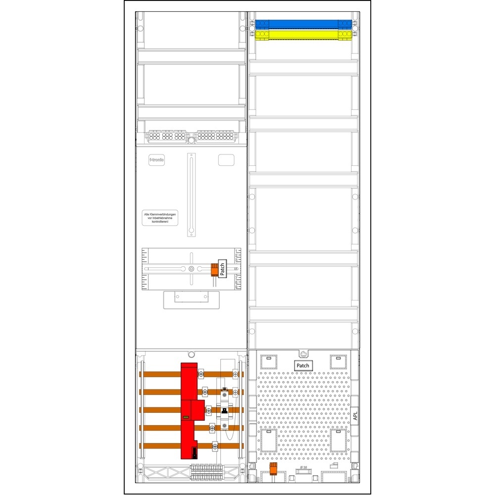 f-tronic Komplettschrank 7190080 Typ 3HZ721APZB6ÜS