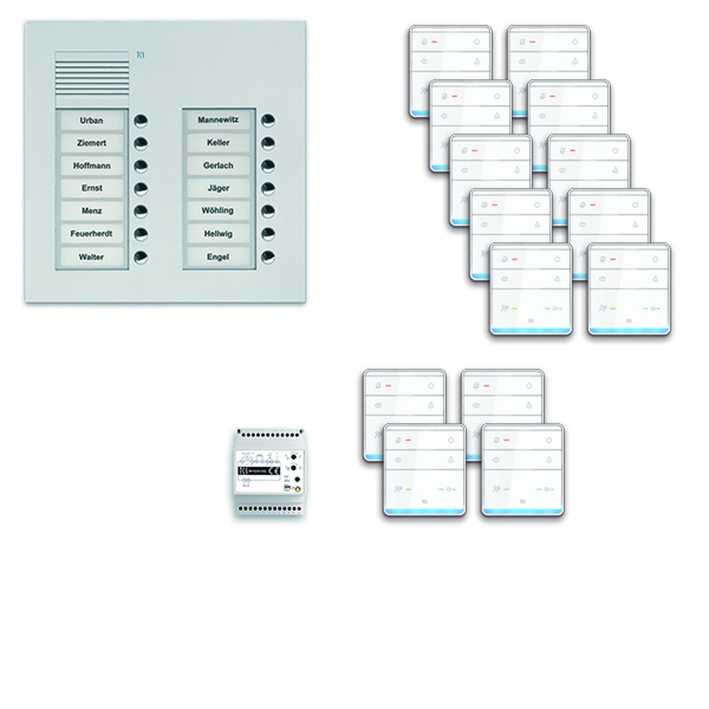 TCS Sprechanlage Vorkonfiguriertes Paket PPUF14/2-EN/01 TCS Sprechanlage Vorkonfiguriertes Paket PPUF14/2-EN/01