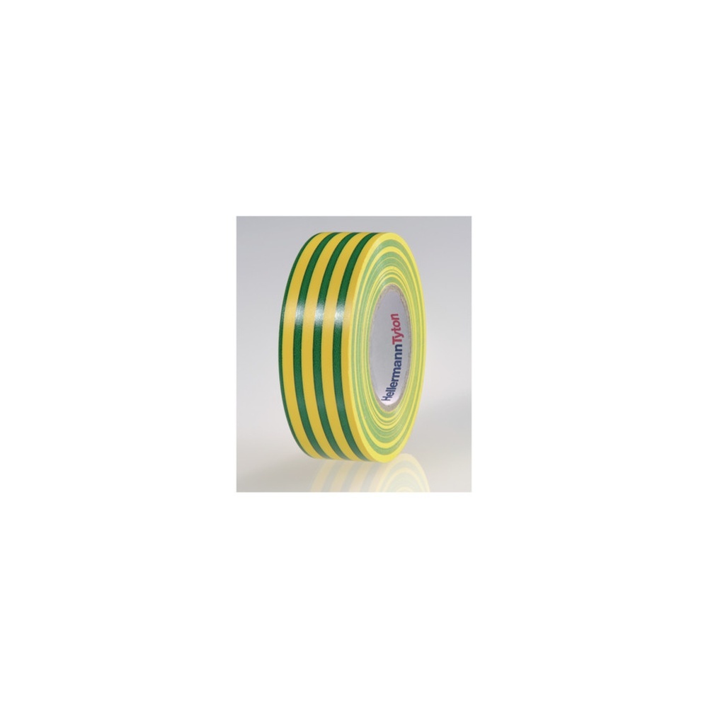 Hellermann PVC Isolierband 710-00157 Typ HTAPE-FLEX15-19x20 PVC GNYE 20