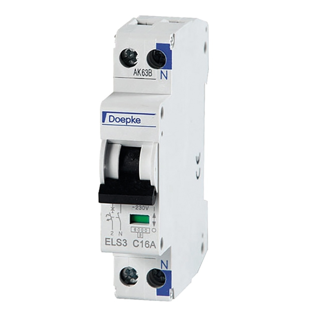 Doepke LS-Schalter 09915033 Typ ELS 3 C13/1+N/1TE