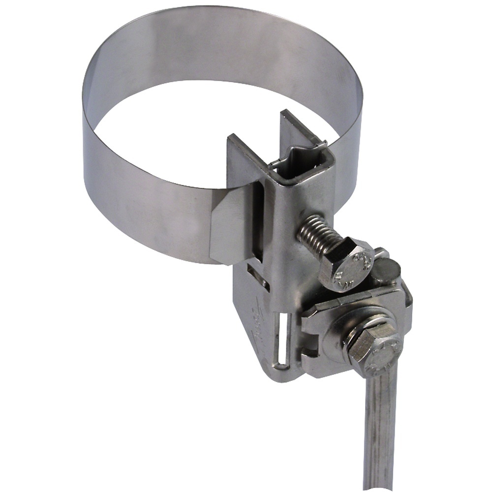 Dehn + Söhne Antennen Bandrohrschelle 540103 Typ BRS 27.89 AK1X10 2X6.8 V2A