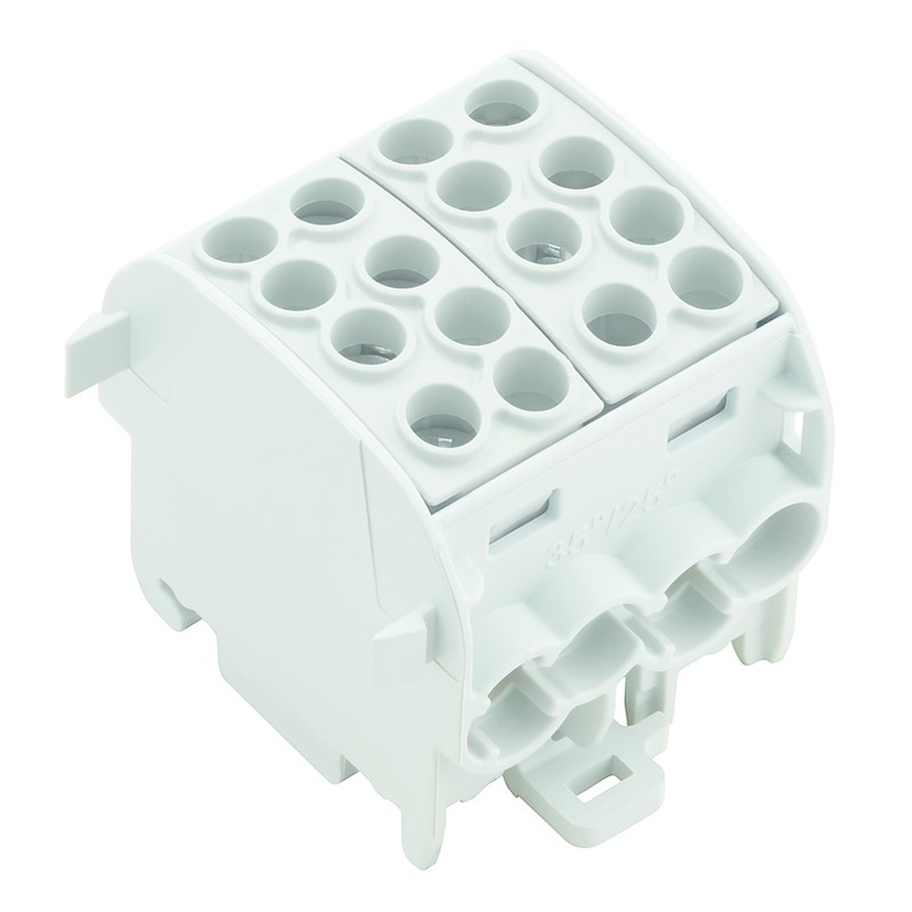 Weidmüller Potentialverteilerklemme 1561730000 Typ WPD 202 4X35/4X25 GY Weidmüller Potentialverteilerklemme 1561730000 Typ WPD 202 4X35/4X25 GY