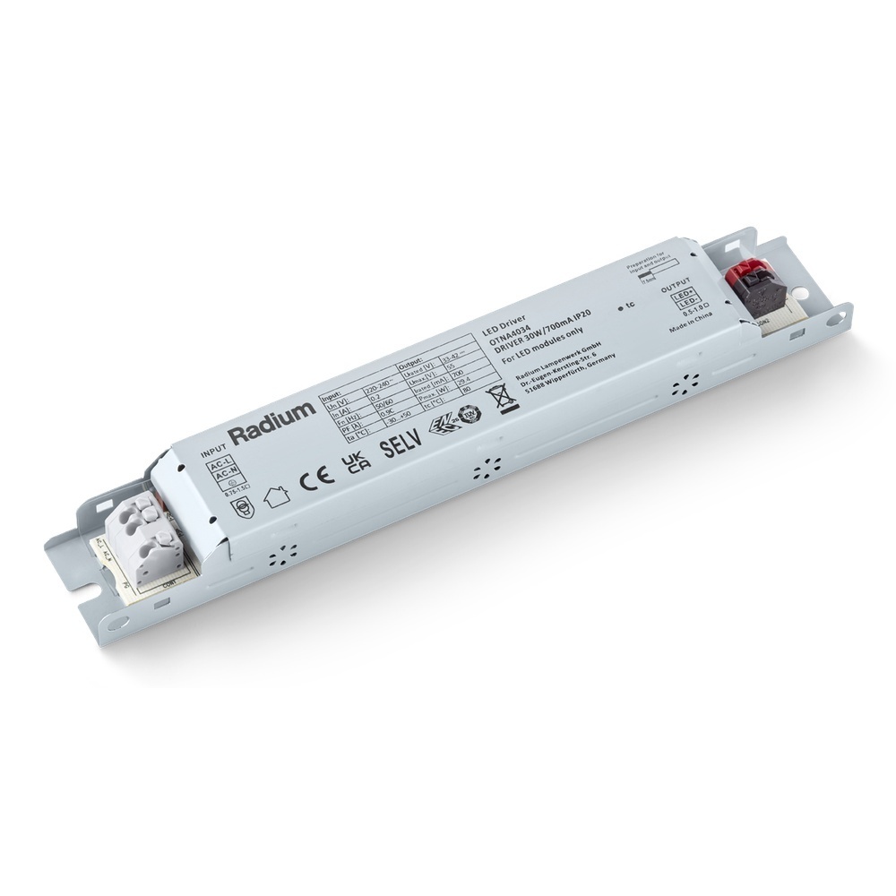 Radium Treiber OTNA4034 Typ DRIVER DC 30W/700mA IP20