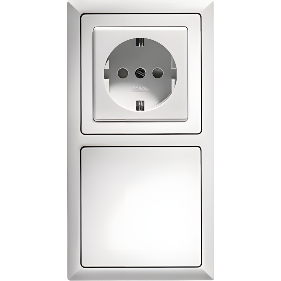 Eltako 2 fach Rahmen 30000810 Typ R2F-ws Eltako 2 fach Rahmen 30000810 Typ R2F-ws
