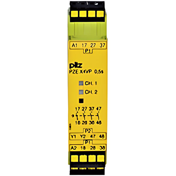 Pilz Kontakterweiterung 787580 Typ PZE X4VP C 0,5/24VDC 4n/o fix