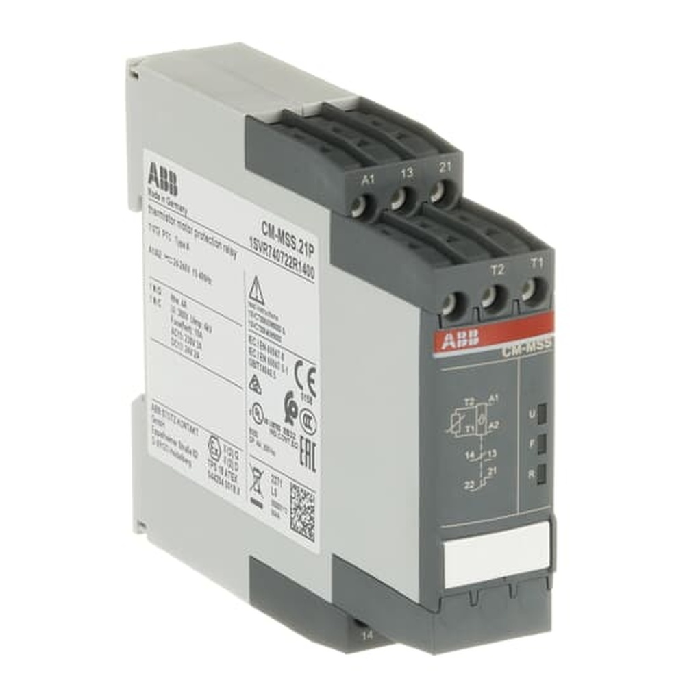 ABB Thermistormotorschutzrelais 1SVR740722R1400 Typ CM-MSS.21P