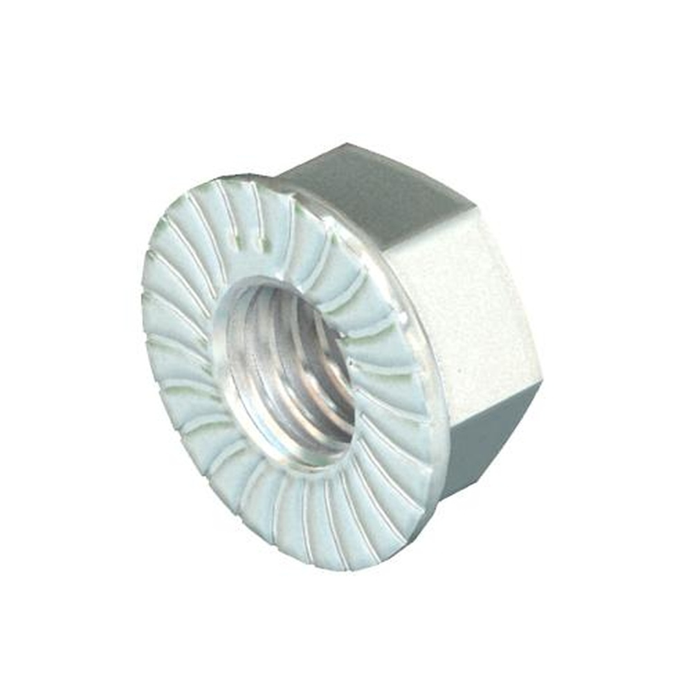 OBO Bettermann Sechskantmutter mit Flansch 3156120 Typ DIN 6923 M8 VA