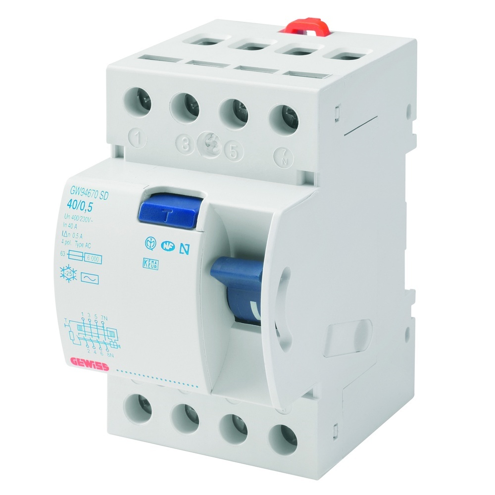Gewiss Fehlerstrom Schutzschalter GW94897