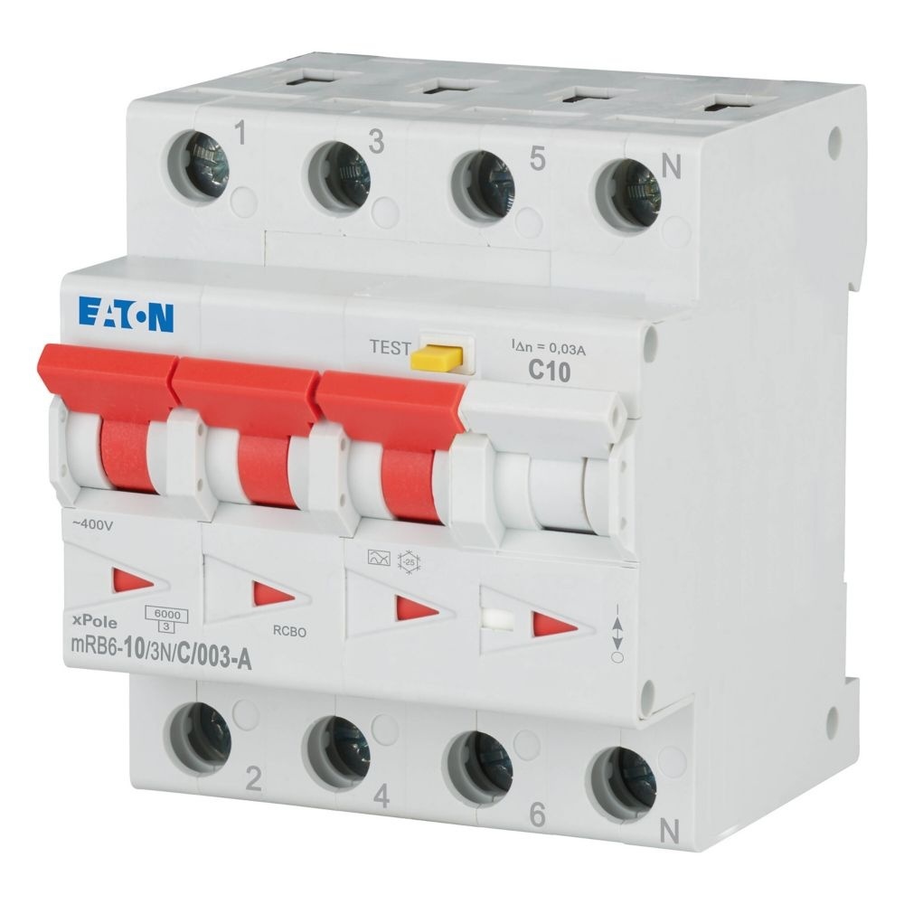 Eaton FI LS Schalter 120658 Typ mRB6-10/3N/C/003-A Eaton FI LS Schalter 120658 Typ mRB6-10/3N/C/003-A