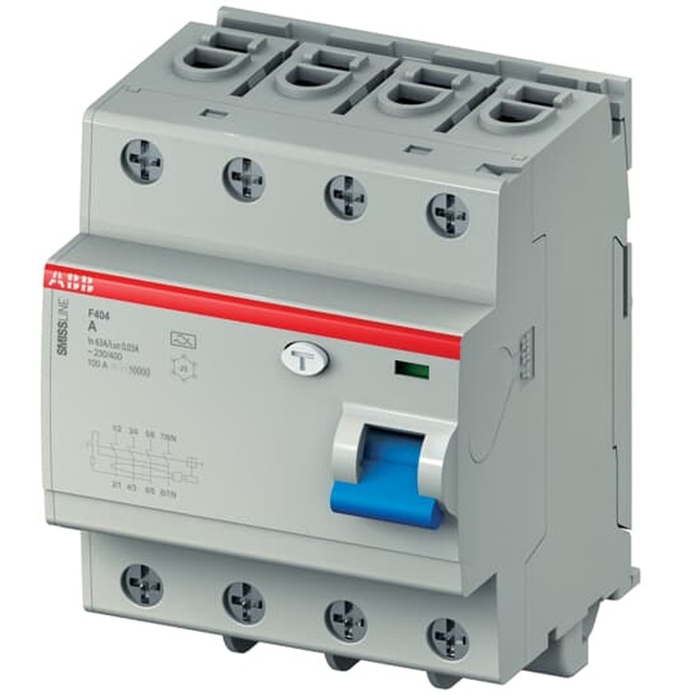 ABB Fehlerstrom Schutzschalter 2CCF544230E0630 Typ F404A-S63/0.3