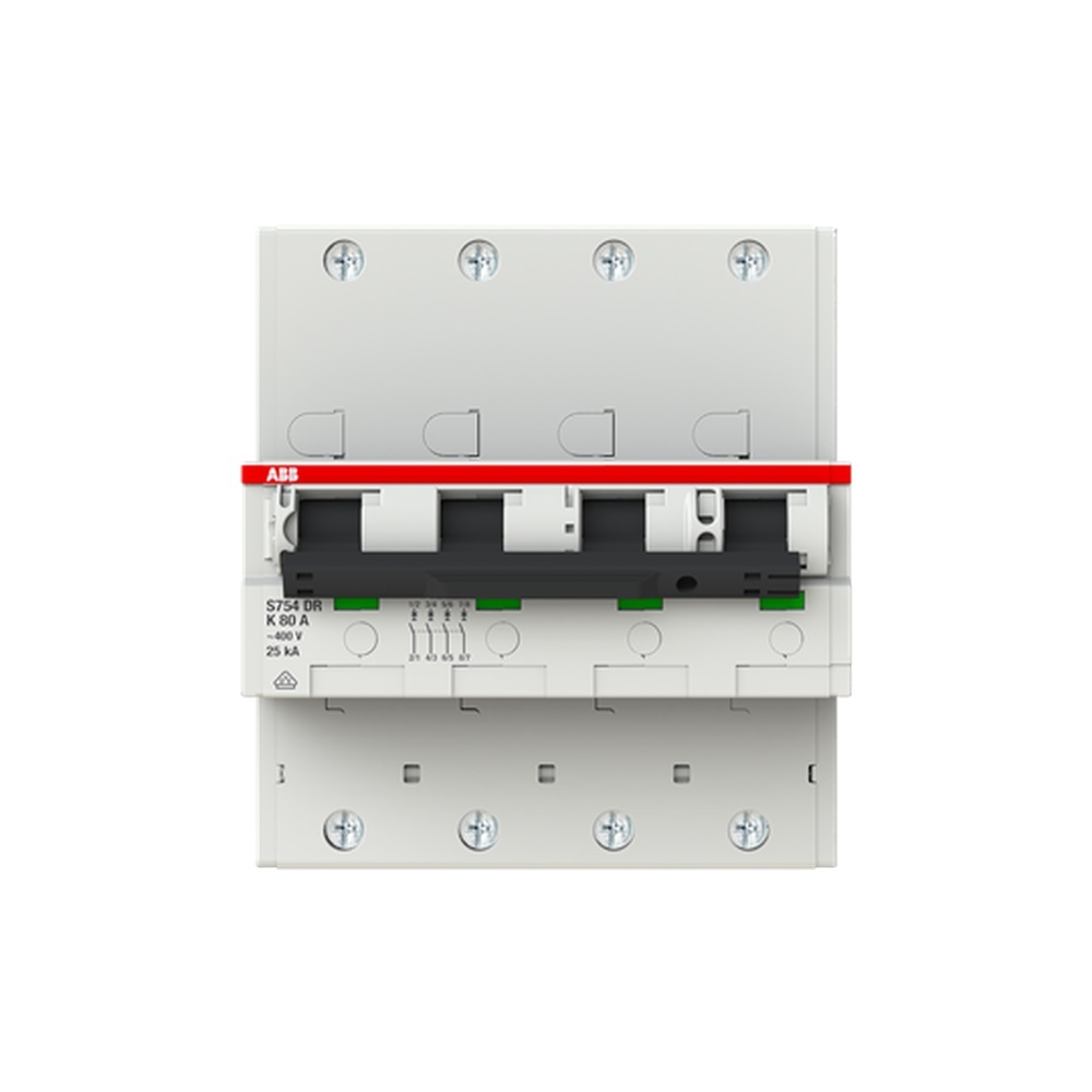 ABB Selektiver Hauptleitungsschutzschalter 2CDH784010R0627 Typ S754DR-K80