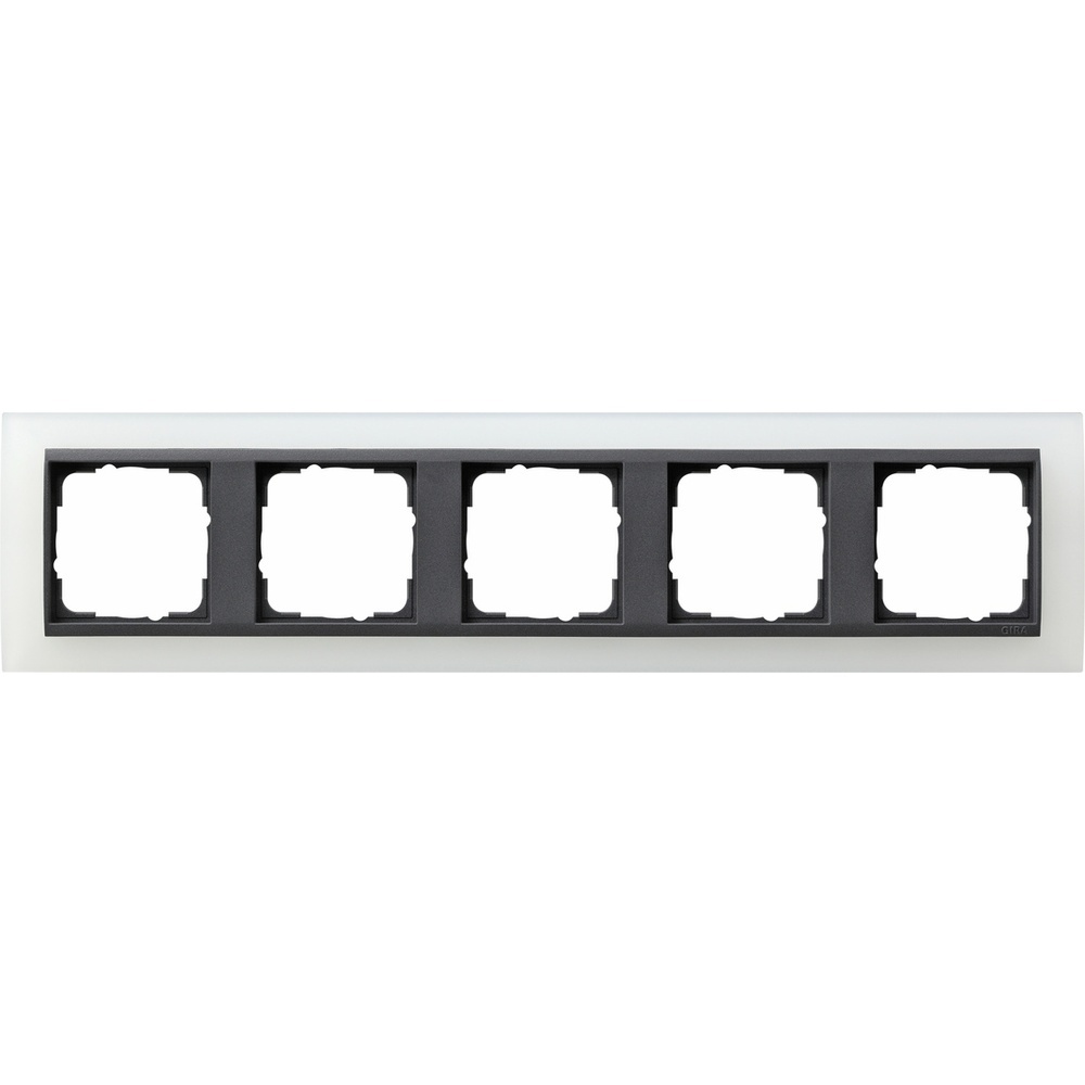 Gira Abdeckrahmen 5fach 021524