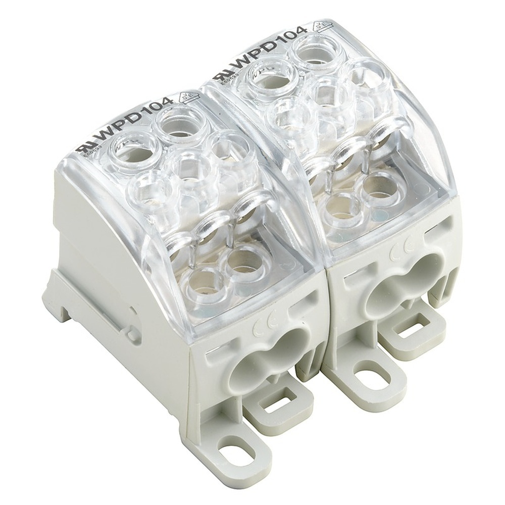 Weidmüller Potentialverteilerklemme 1562150000 Typ WPD 204 2X25/4X16+6X10 2XGY Weidmüller Potentialverteilerklemme 1562150000 Typ WPD 204 2X25/4X16+6X10 2XGY