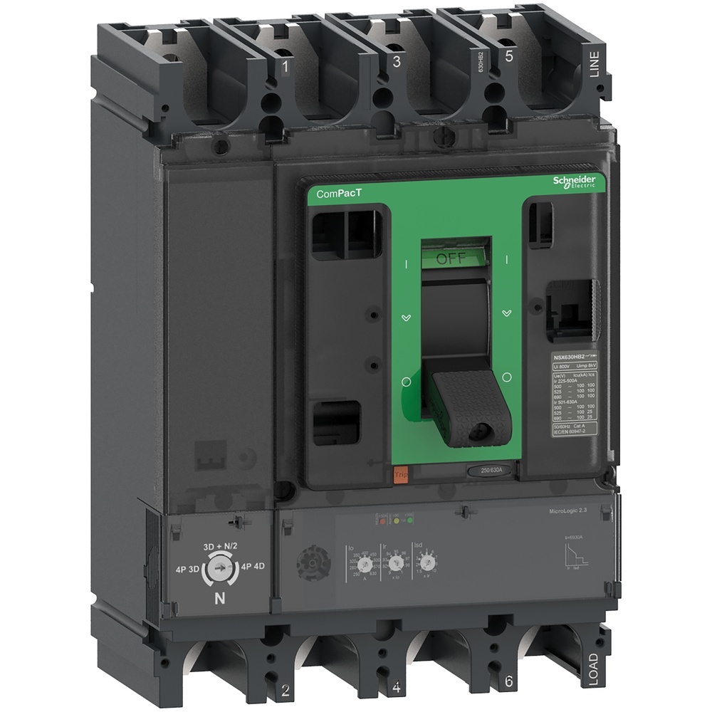 Schneider Electric Kompaktleistungsschalter C40H42D400 Schneider Electric Kompaktleistungsschalter C40H42D400
