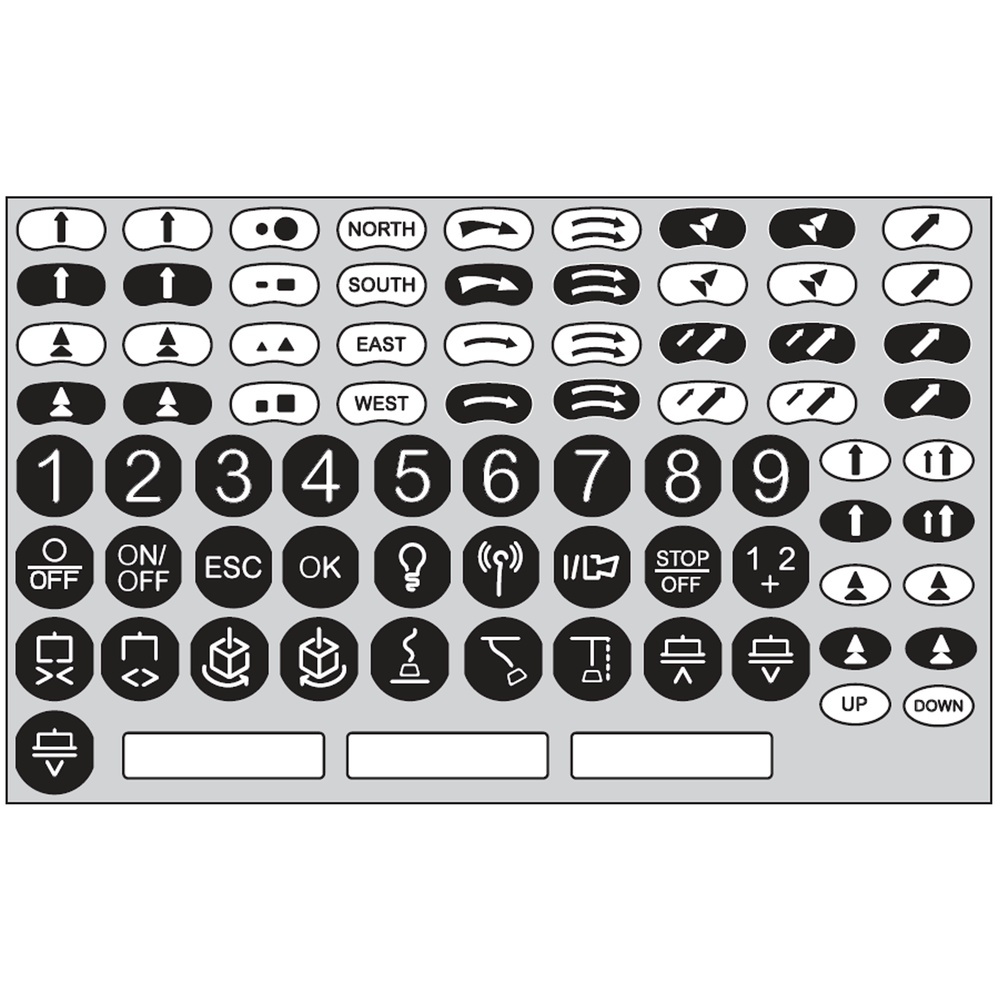 Schneider Electric Klebeetiketten ZARC08